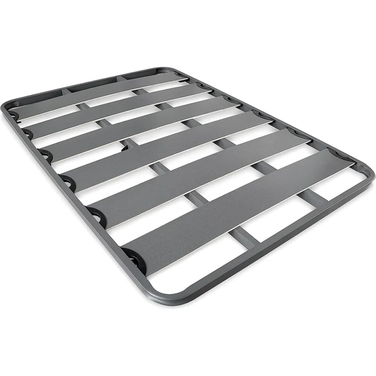 Homey Verstärkter Lattenrost mit breiten Lamellen, geräuschhemmend, Struktur 40x30 mm, ohne Beine, stark und robust, 160x200 cm – Bild 1