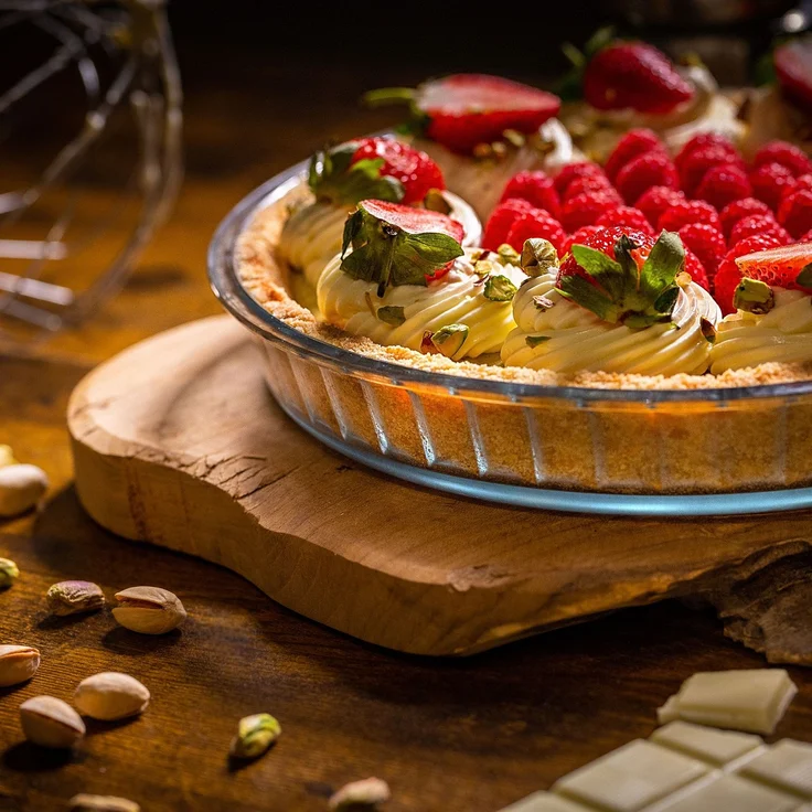 KADAX Hitzebeständige Pizza-Kuchen-Tarte-Form 27 cm – Bild 5
