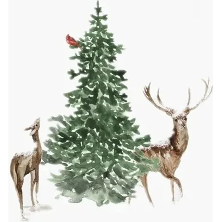 3er Premium Weihnachten Winter Poster Set Wandbilder Leinwandbilder 50x70cm – Bild 4