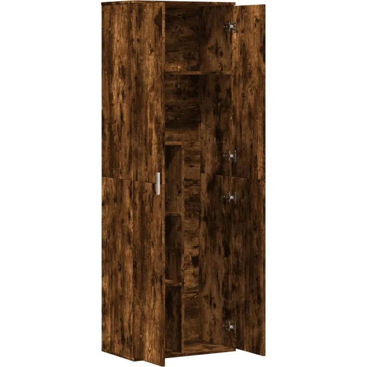 vidaXL Highboard Räuchereiche 60x35x180 cm Holzwerkstoff 3276669 – Bild 6