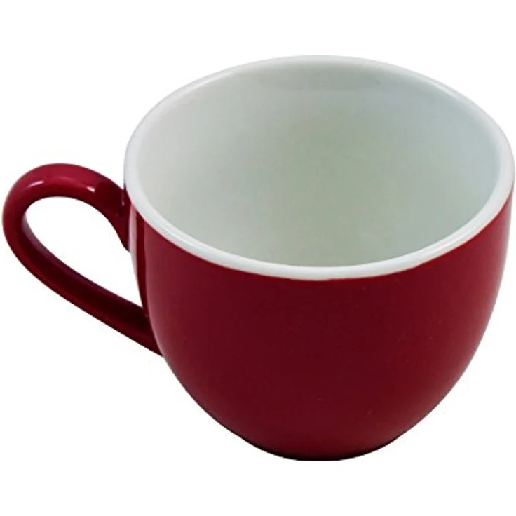 Espressotasse 80ml 6er Set Doppio rot – Bild 2