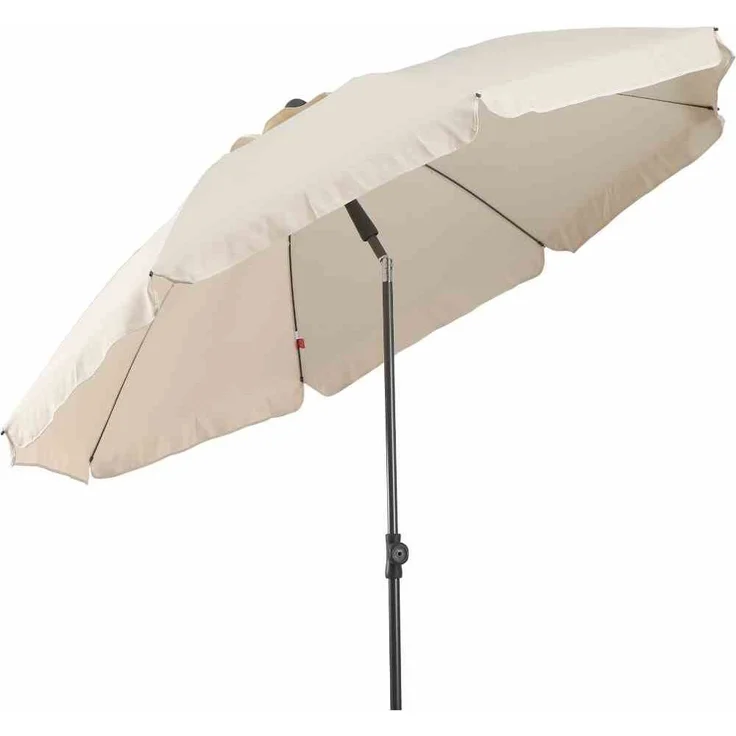 Tropico Mittelstockschirm anthrazit/natur Ø 250cm – Bild 3