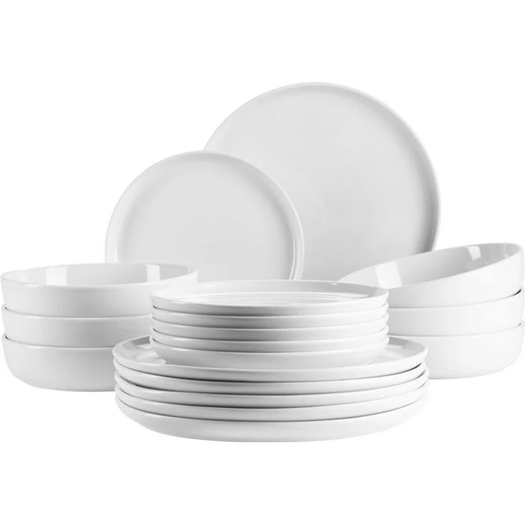 MÄSER Tafelservice NAVINA, Teller Set, Porzellan (18-tlg), 6 Personen, Porzellan – Bild 4