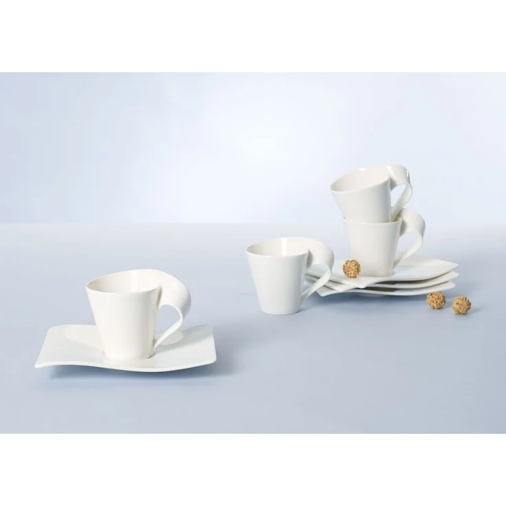 Villeroy & Boch NewWave Espressotasse mit Untertasse 80 ml – Bild 5
