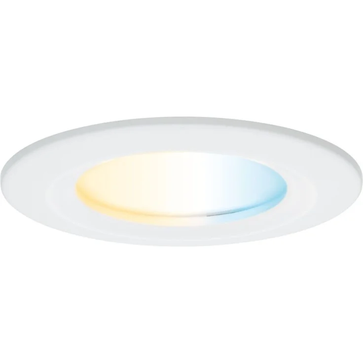 Paulmann 92447 LED Einbauleuchte Nova Coin Zigbee Tunable White Weiß matt IP44 – Bild 2