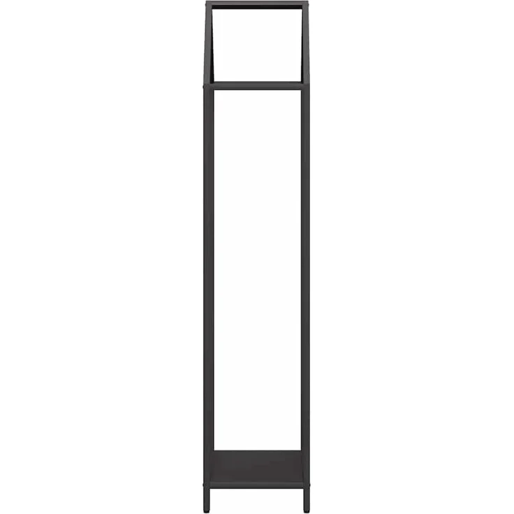 vidaXL Brennholzregal Schwarz 40x25x120 cm Kaltgewalzter Stahl 864299 – Bild 6