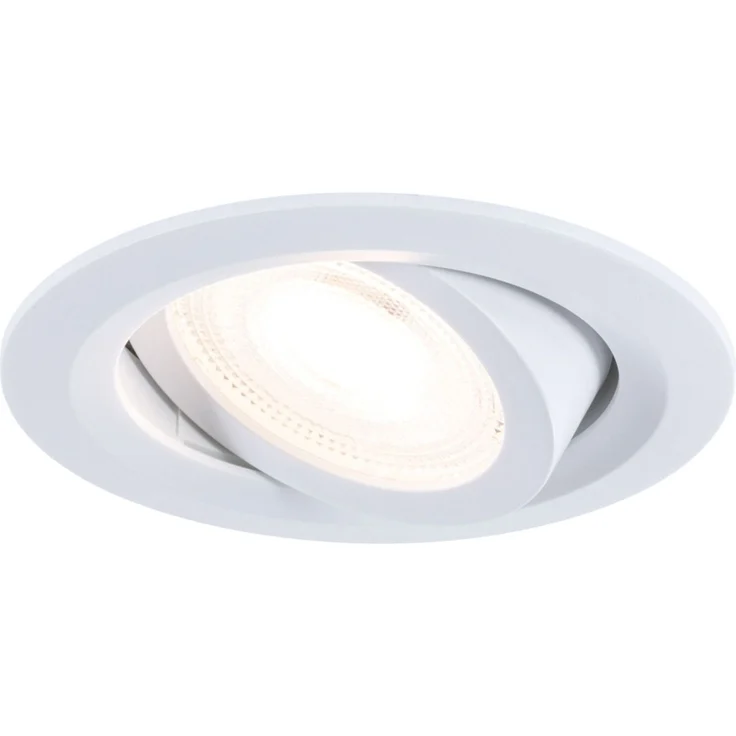 Paulmann LED-Einbauleuchte Fixed 3er Set 574 lm Ø 8,2 cm warmweiß weiß – Bild 4