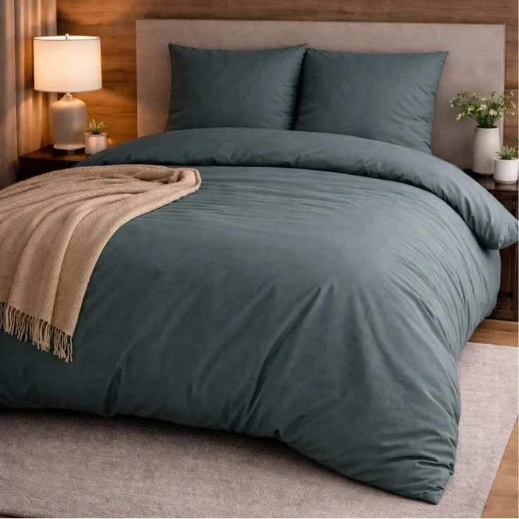 sleepling Bettwäsche Satin Wendebettbezug, Satin, glänzender Satin-Look – Bild 5
