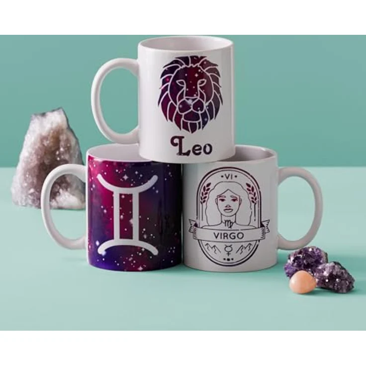 Cricut Blank Mugs | Weiß | 425 ml | 6 x Sublimationsbecher mit Tinte | für die Verwendung von Tassenpresse mit auffüllbarer Tinte, 2008944 – Bild 9