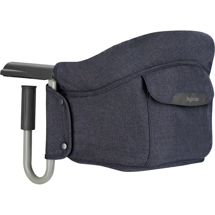 Inglesina Fast, Klappbarer Tischsitz, Blau (Ocean Navy), Leicht zu Transportieren, Waschbar, Sichere Befestigung, Bis 15 kg, 35 x 27 x 42 cm