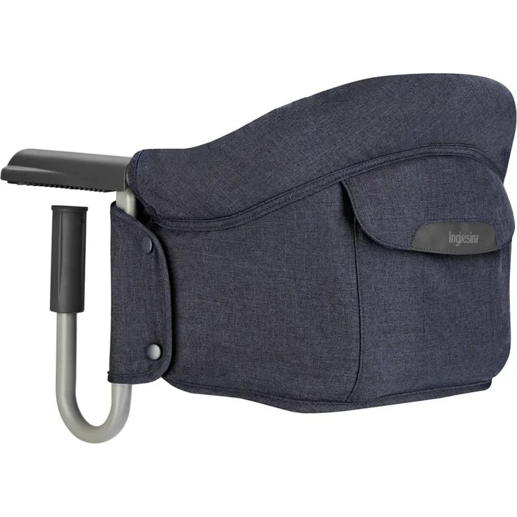 Inglesina Fast, Klappbarer Tischsitz, Blau (Ocean Navy), Leicht zu Transportieren, Waschbar, Sichere Befestigung, Bis 15 kg, 35 x 27 x 42 cm