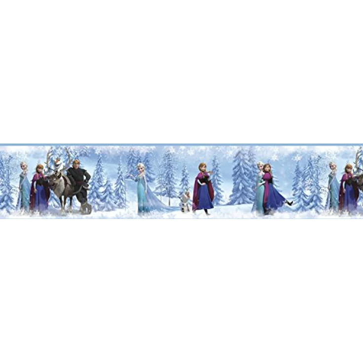 RoomMates RMK2734BCS RM - Disney Frozen Bordüre Wandtattoo, PVC, Bunt, 23.5 x 13 x 2.5 cm – Bild 4