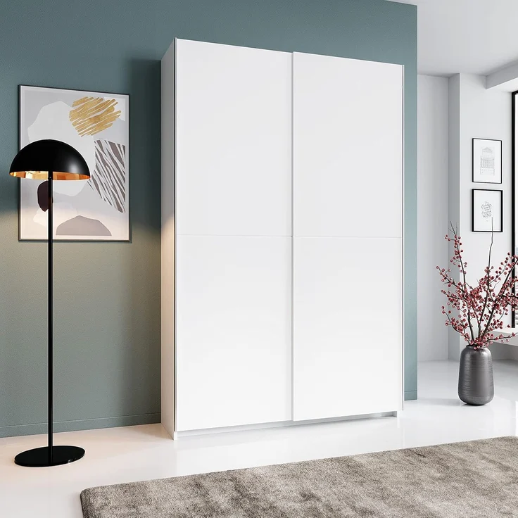 Bega 'Fast' Schwebetürenschrank, weiß – Bild 2