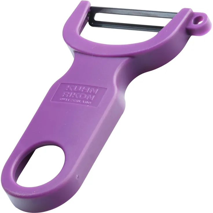 KUHN RIKON Sparschäler-2776 Sparschäler, 18-8 Edelstahl, Silber, One Size