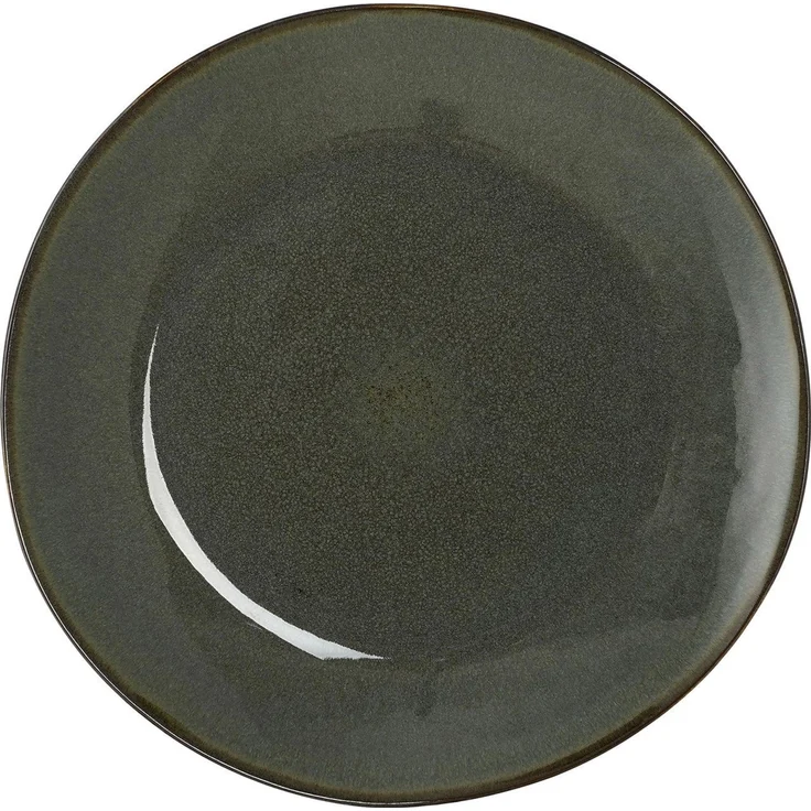 Mica Decorations Essteller Racco stoneware 2,5 x 26,5 cm grün – Bild 1