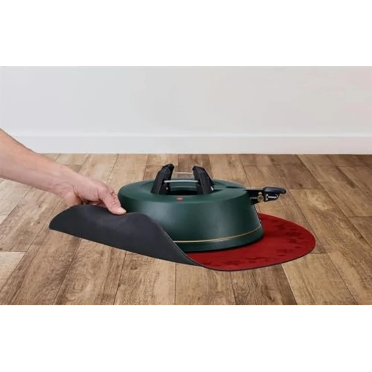 Krinner Weihnachtsbaumunterlage Ø 60 cm rot – Bild 2
