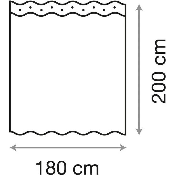 Sanilo Duschvorhang Goldfisch 180 x 200 cm, 100% wasserdicht, Anti-Schimmel-Effekt, hochwertige Qualität – Bild 5