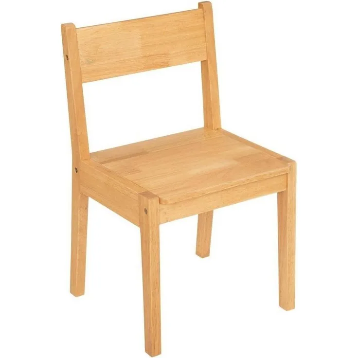 Kinderstuhl aus Holz ROBIN, Höhe der Sitzfläche 30 cm