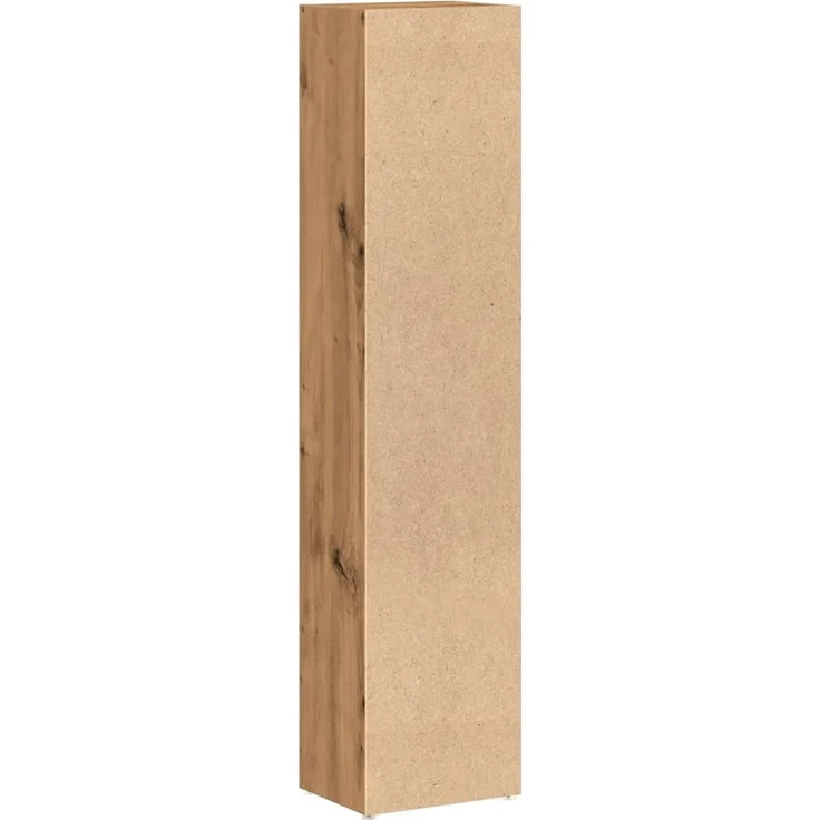 vidaXL CD-Regale 2 Stk. Artisan-Eiche 21x16x93,5 cm Holzwerkstoff 855839 – Bild 6