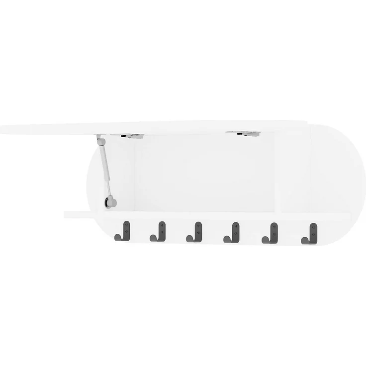 Skye Decor 'Kroma Hanger - White' Garderobenständer, Weiß, 84 x 28,5 x 15,5 cm – Bild 8