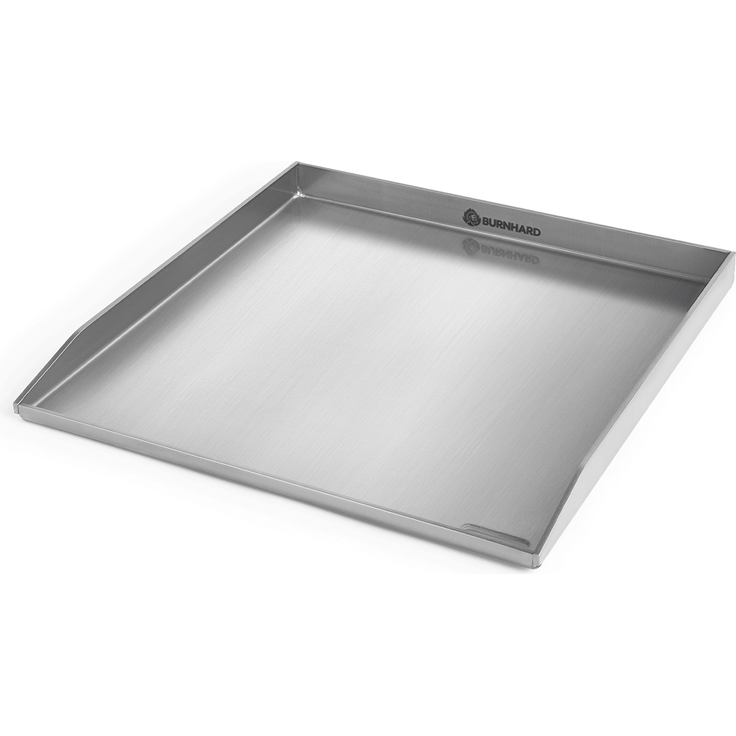 BURNHARD® Plancha Grillplatte Edelstahl für FRED Gasgrill, massiv, rostfrei, spülmaschinenfest, 41,5 x 40 x 3,5 cm – FRED Plancha - Multi-Color - #944504_1
