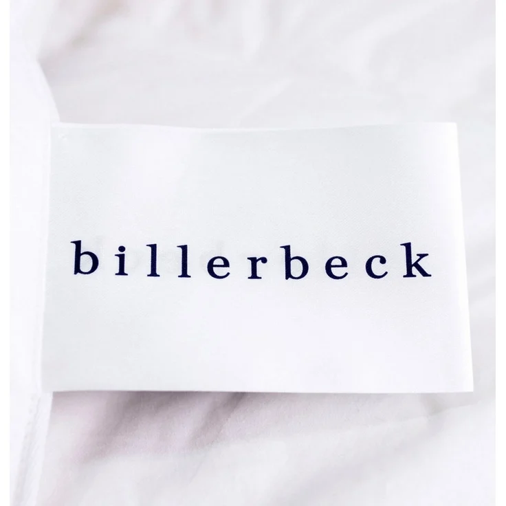 billerbeck Microfaserkissen Pamina, Kissen für Hausstauballergiker, Füllung: FLOCKIS-Faserbällchen, Bezug: Microfaser-Gewebe, Bauchschläfer, Rückenschläfer, Seitenschläfer, Kuscheliges Microfaserkissen - 80x80 cm – Bild 3