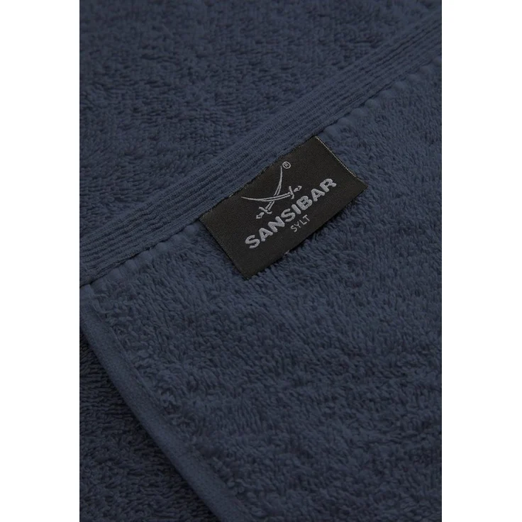 Sansibar Sylt Badetücher Sansibar Sylt Badetuch Saunatuch 2er Set Frottier-Serie „Classic“, (2-St), hochwertig gesticktes Sansibar Säbel-Logo, hautfreundlich – Bild 3