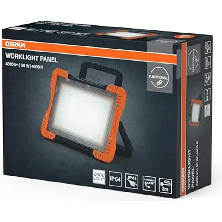 OSRAM WORKLIGHT PANEL LED-Arbeitsstrahler - IP20 - 50W - 230V - 4000 K - 4500 lm – Bild 4