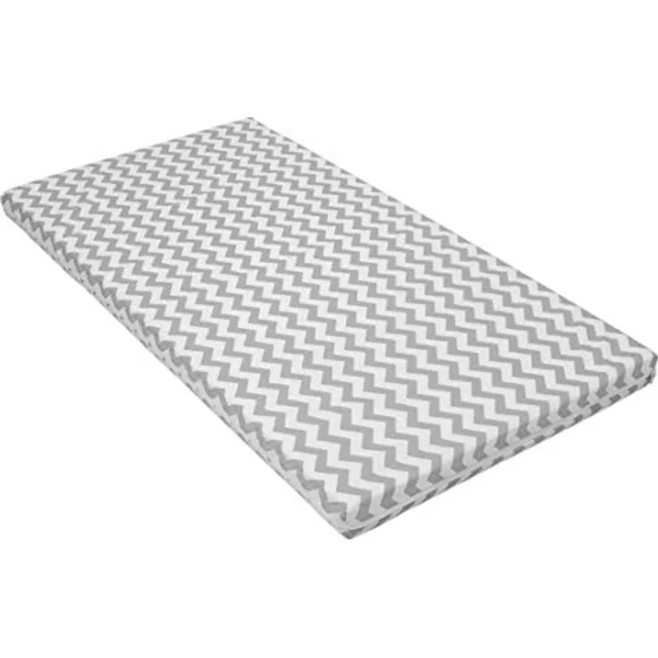 Kindermatratze Babymatratze mit Baumwollbezug, waschbar & rollbar–Allergikergeeignet, Best for Kids, 6 cm hoch, (Einzelartikel, 1 × Schaumkernmatratze), 60x120 cm, Bezug aus Baumwolle, Hergestellt in der EU