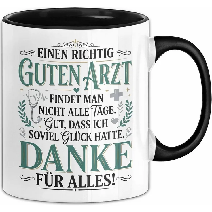Trendation Tasse Arzt Tasse Geschenk Einen Richtig Guten Arzt Findet Man Nicht Alle Tag, Keramik