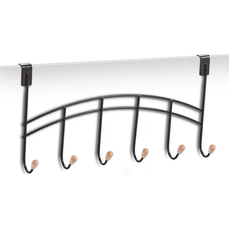 Zeller Present Türgarderobe Zeller 6-Haken Türhänger 40x6x20.5cm