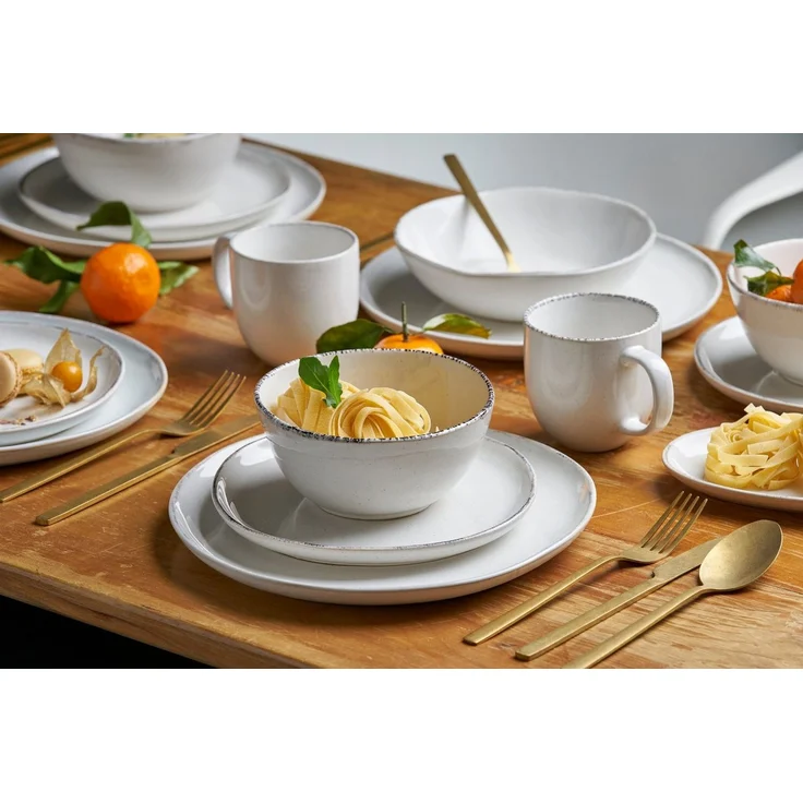 van Well Schale Salatschale Urban, 29,5 cm, 2 Stück, Steinzeug, (Set, 2-tlg), spülmaschinengeeignet – Bild 1