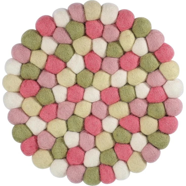 Untersetzer Topfuntersetzer Schafwolle Filz Ø21cm Cilio LANA PASTELLO 470727 – Bild 1