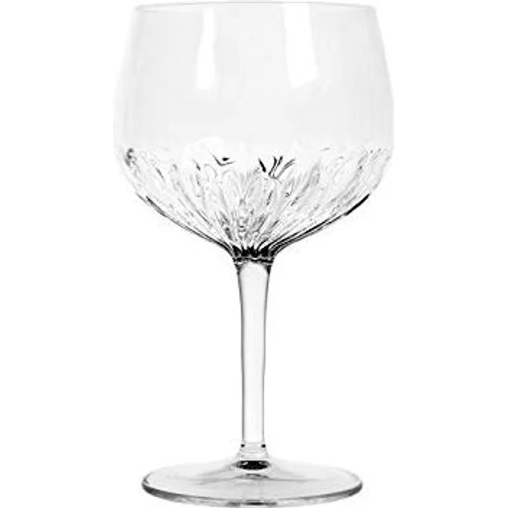 Luigi Bormioli 12464 Mixology Spanish Gin und Tonic Kelch, Cockatilglas, 800ml, Kristallglas, transparent, 6 Stück