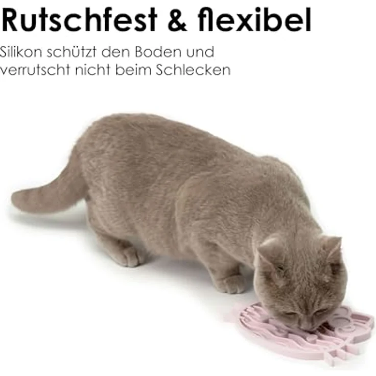 LucyBalu Antischlingnapf ZENCAT Schleckmatte für Katzen – Bild 3