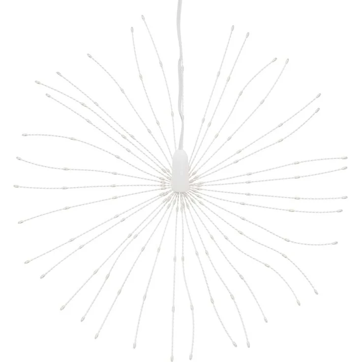 vidaXL Weihnachtsbeleuchtung Feuerwerk 140 LEDs Kaltweiß 17 cm 356221 – Bild 3