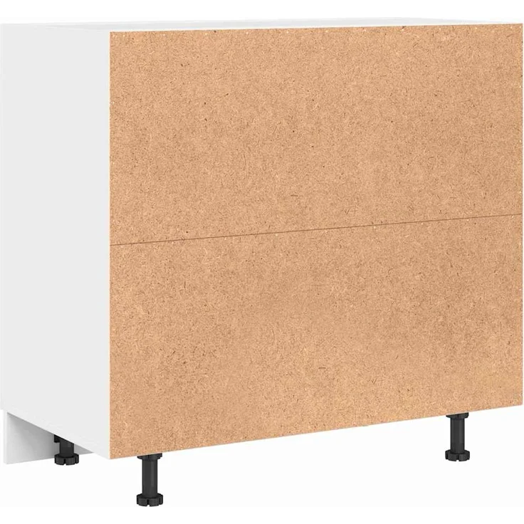 vidaXL Küchen-Eck-Basisschrank Schwarz Eichen-Optik 86 x 46 x 81,5 cm 876721 – Bild 8