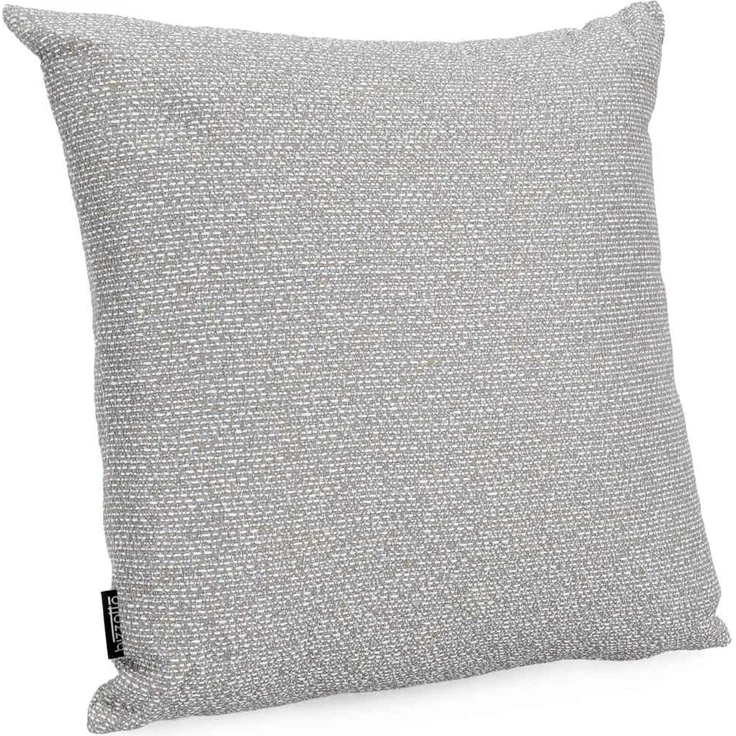 Outdoor Kissen Sirin 2er-Set aus Olefin-Stoff, wasserabweisend, modern, Grau, 50x50 cm