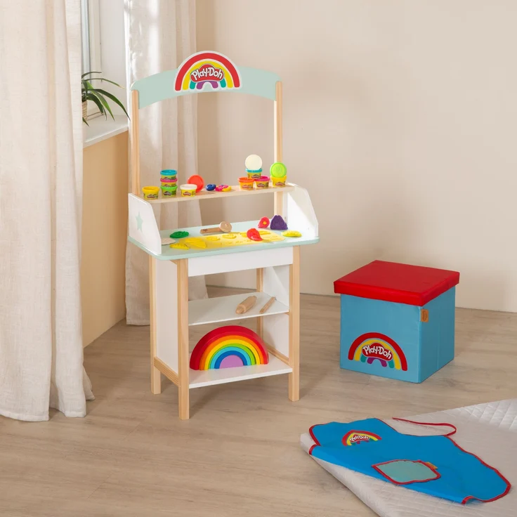 roba Eisstand 'roba x Play-Doh' - inkl. Zubehör - aus FSC®-zertifiziertem Holz - Bunt – Bild 6