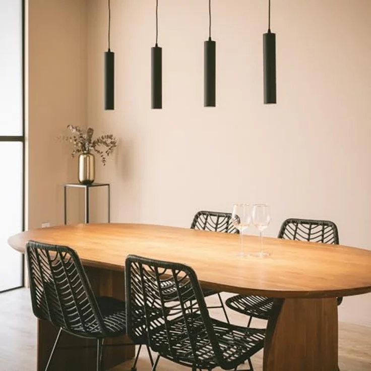 LEDKIA LIGHTING Pendelleuchte Aritz, Aluminium 4 Strahler in Bronze, GU10 kompatibel, 120 cm Höhenverstellung – Bild 2