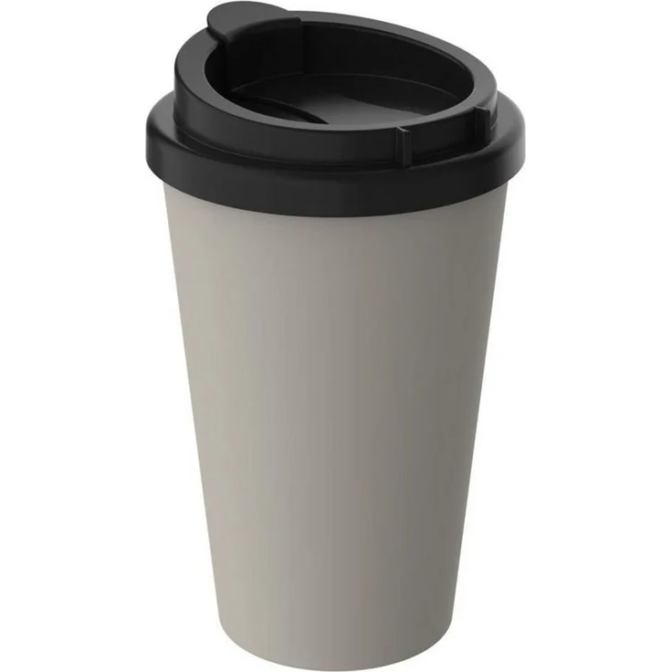 elasto Coffee-to-go-Becher 350 ml Kaffeebecher To Go doppelt isolierter Becher, Made in Germany, BPA-frei, Teebecher, Coffee Mug, recycled Becher – Bild 2