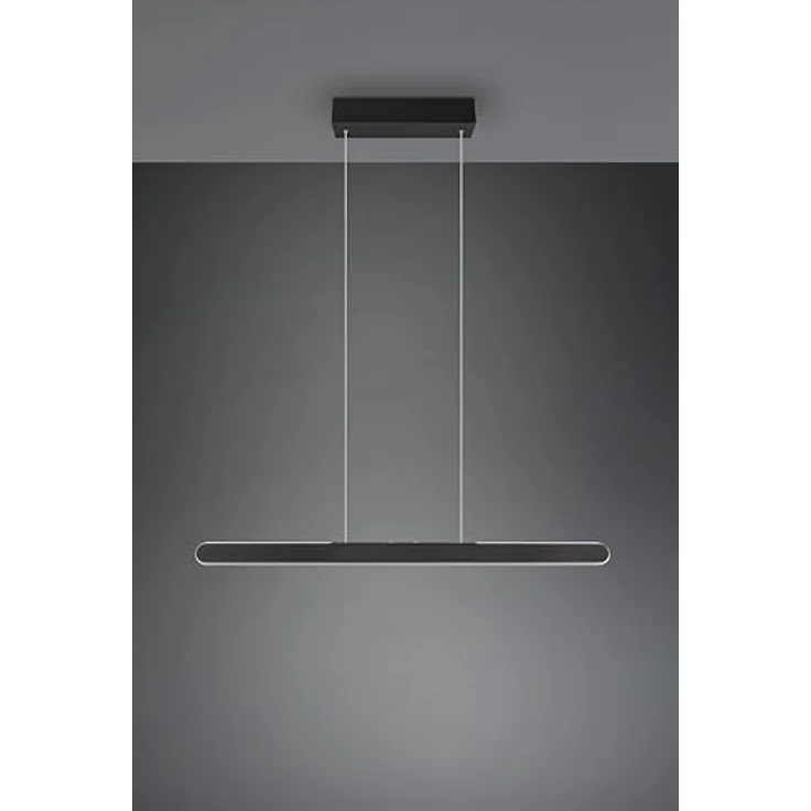 Trio Leuchten HELIOS - Höhenverstellbare LED Pendelleuchte, touch dimmbar, Schwarz, Breite 100cm, 2700K-6500K Lichttemperatur – Bild 14