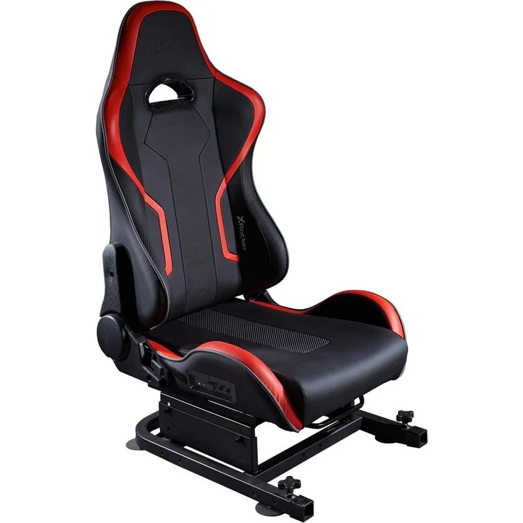 X Rocker Gaming-Stuhl, XR Racing Drift 2.1, Racing & Gaming Rennsitz, mit 2.1 Soundsystem, Kunstleder Schwarz/Rot – Bild 5