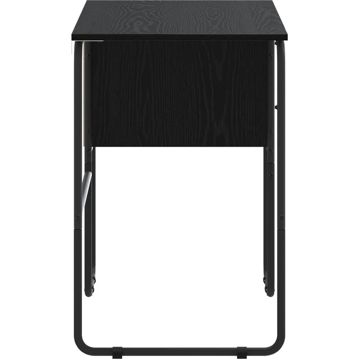 vidaXL Schreibtisch mit Stauraum Schwarz Eichen-Optik 100 x 50 x 75 cm 8008002 – Bild 5