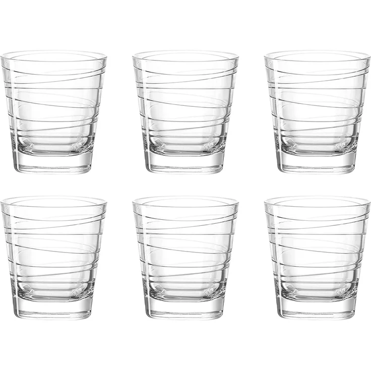 Leonardo VARIO Struttura Trinkglas klein 250 ml 6er Set – Bild 1