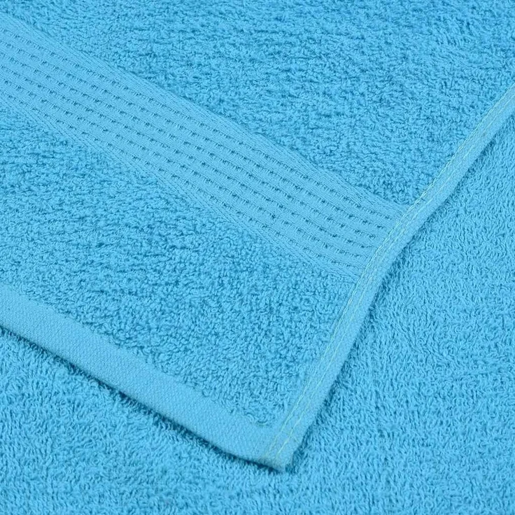vidaXL Handtücher FROGN 4 Stk. Türkis 100x200 cm 360 g/m² 136987 – Bild 6