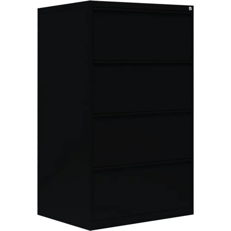 Steelboxx Hängeregisterschrank für DIN A4 Hängemappen 132x76x62cm mit 4 Schüben (1-St) Hängeregisterschrank – Bild 2