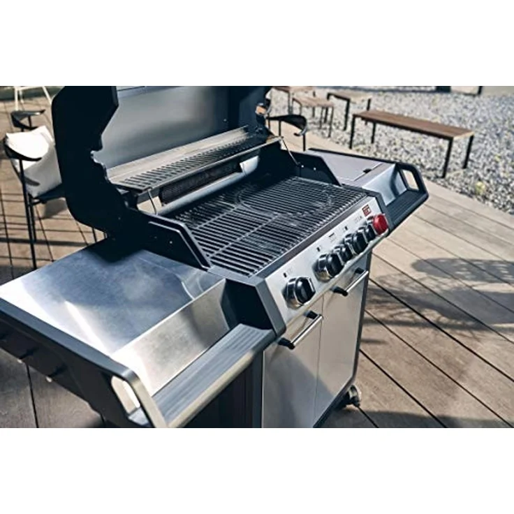 Enders® SWITCH GRID Rost-in-Rost System 7785 Gusseisen, für Enders® BOSTON 4, Grill-Zubehör, Grillrost, optionale Einsätze, Sear Grate, Pizzastein, Pfanne und Geflügelbräter, schwarz – Bild 2