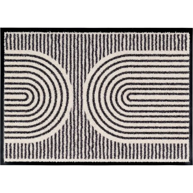 SCHÖNER WOHNEN-Kollektion Fußmatte Bellevue, rechteckig, Höhe: 8 mm, Türmatte, Schmutzfang, In und Outdoor, Sauberlauf, waschbar