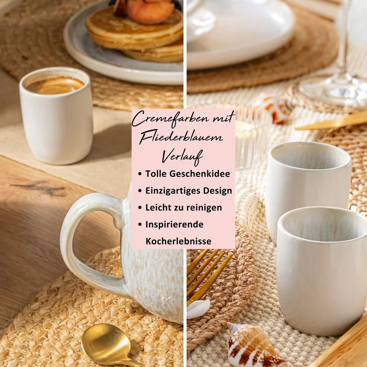SÄNGER Espressobecher Set Korfu 4 teilig – Bild 6